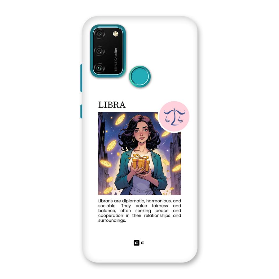 Love Libra Back Case for Honor 9A