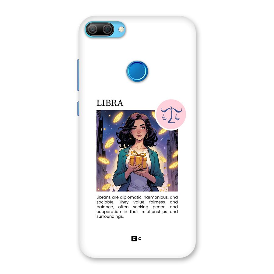 Love Libra Back Case for Honor 9N
