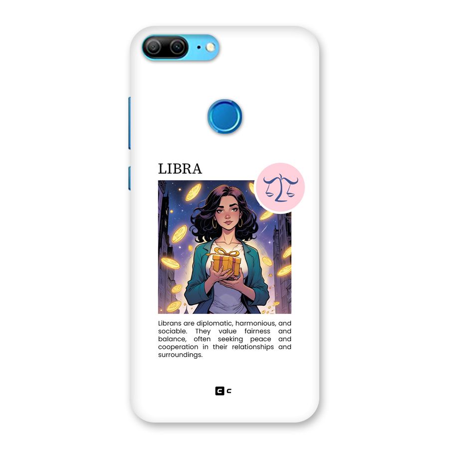 Love Libra Back Case for Honor 9 Lite