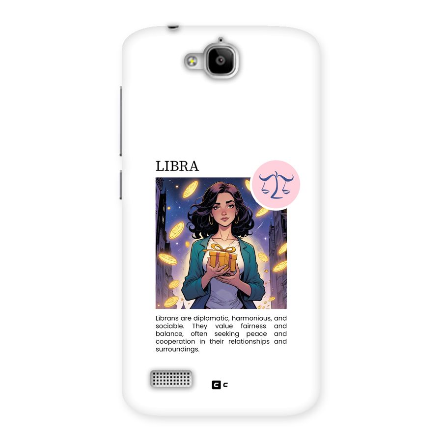 Love Libra Back Case for Honor Holly