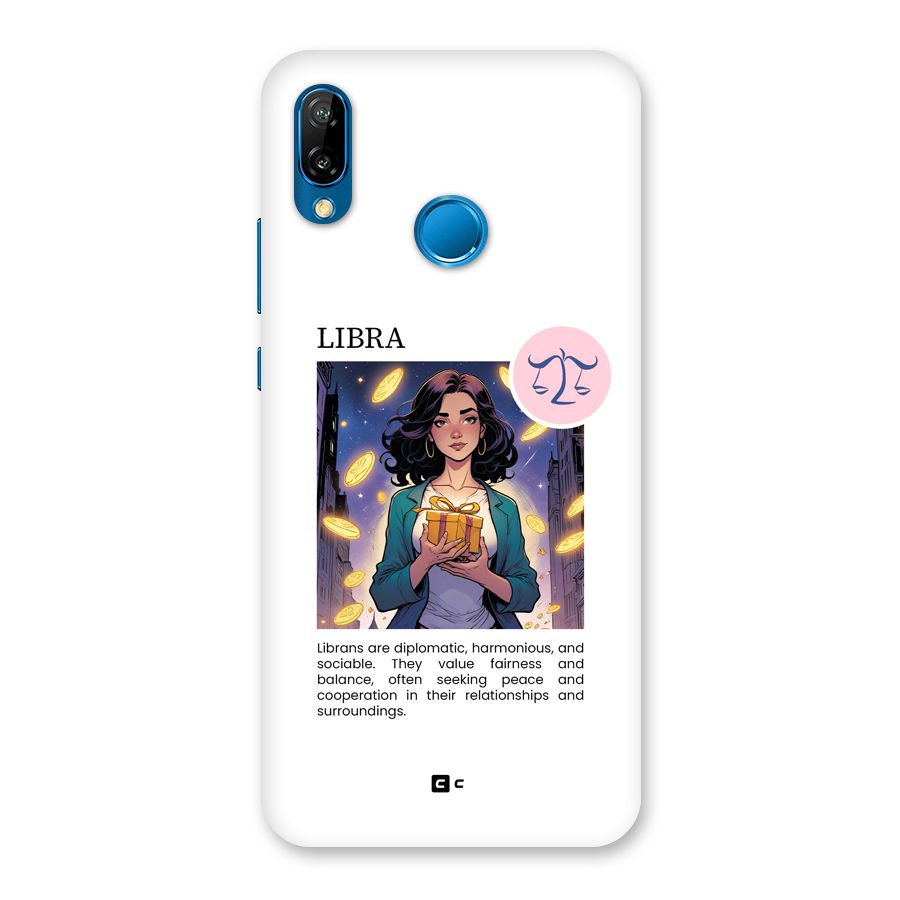 Love Libra Back Case for Huawei P20 Lite
