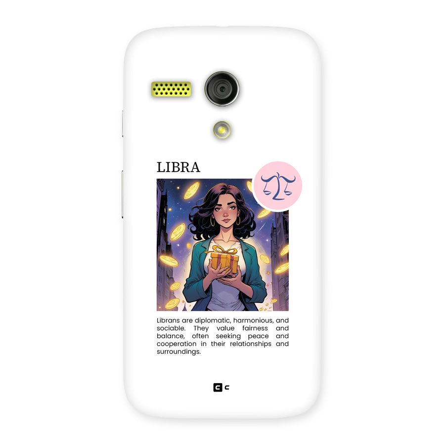 Love Libra Back Case for Moto G