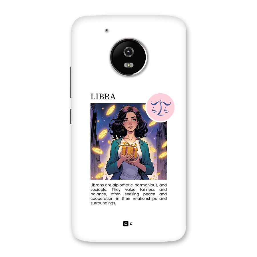 Love Libra Back Case for Moto G5