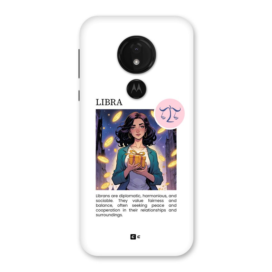 Love Libra Back Case for Moto G7 Power