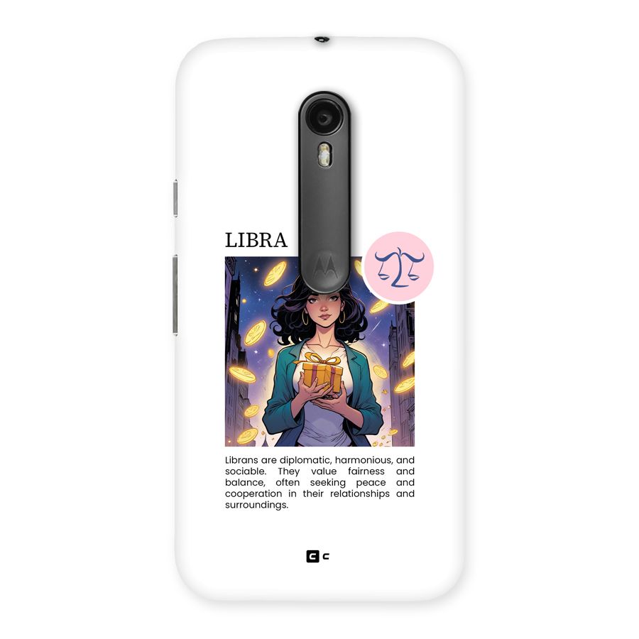 Love Libra Back Case for Moto G Turbo