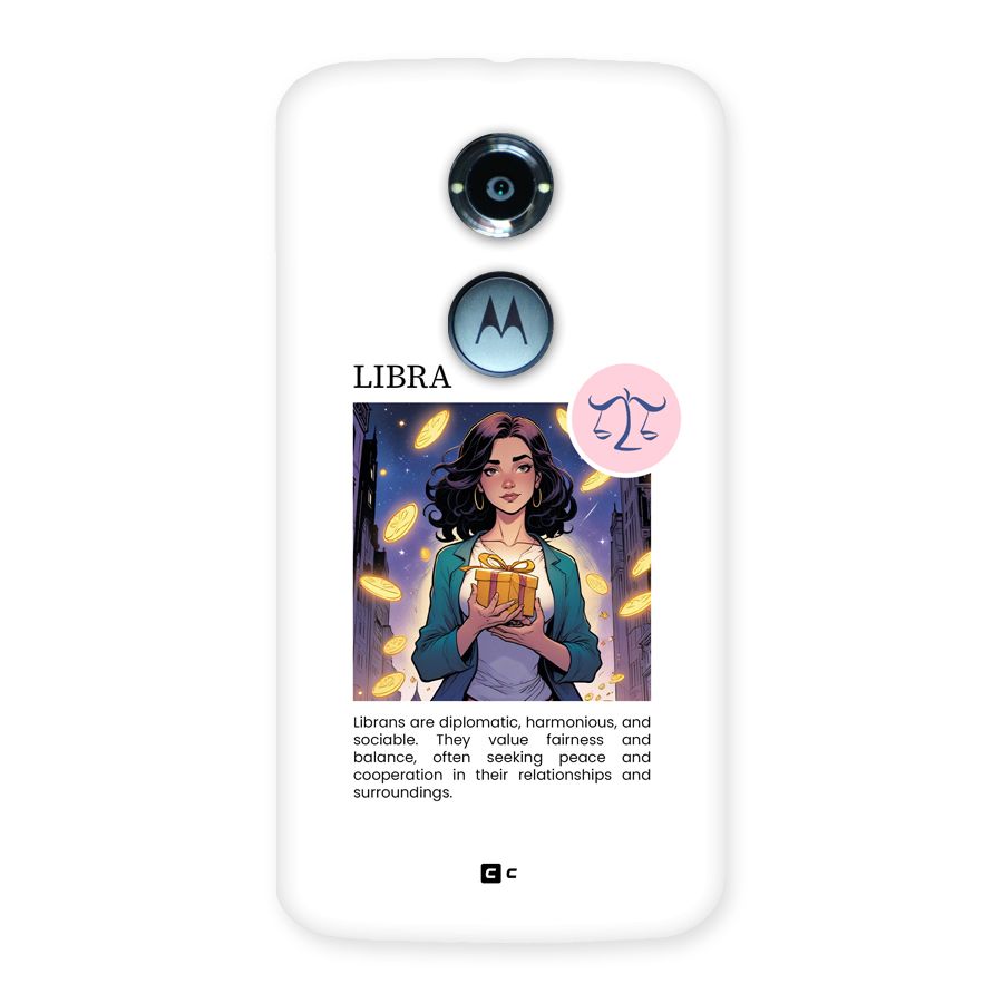 Love Libra Back Case for Moto X2