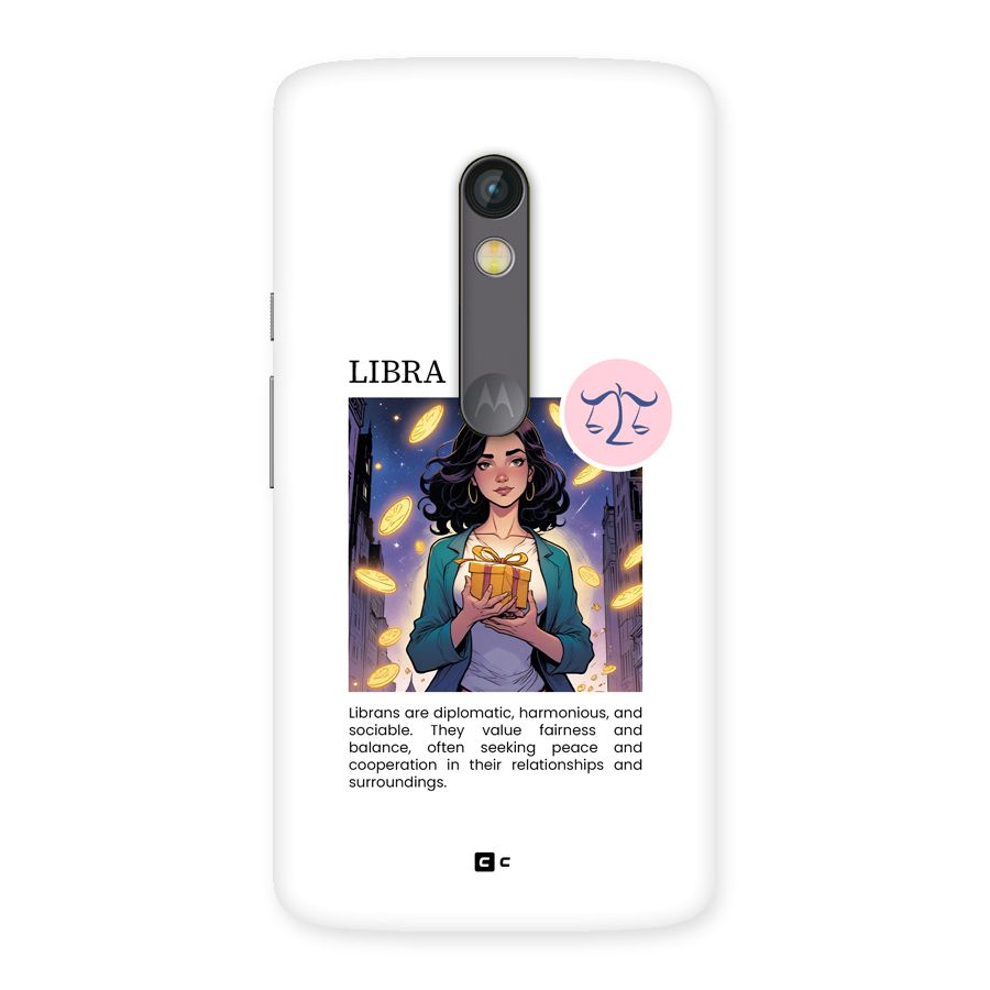 Love Libra Back Case for Moto X Play