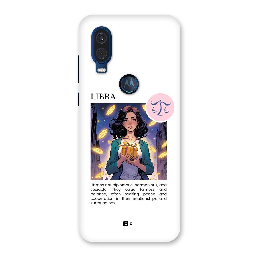 Love Libra Back Case for Motorola One Vision