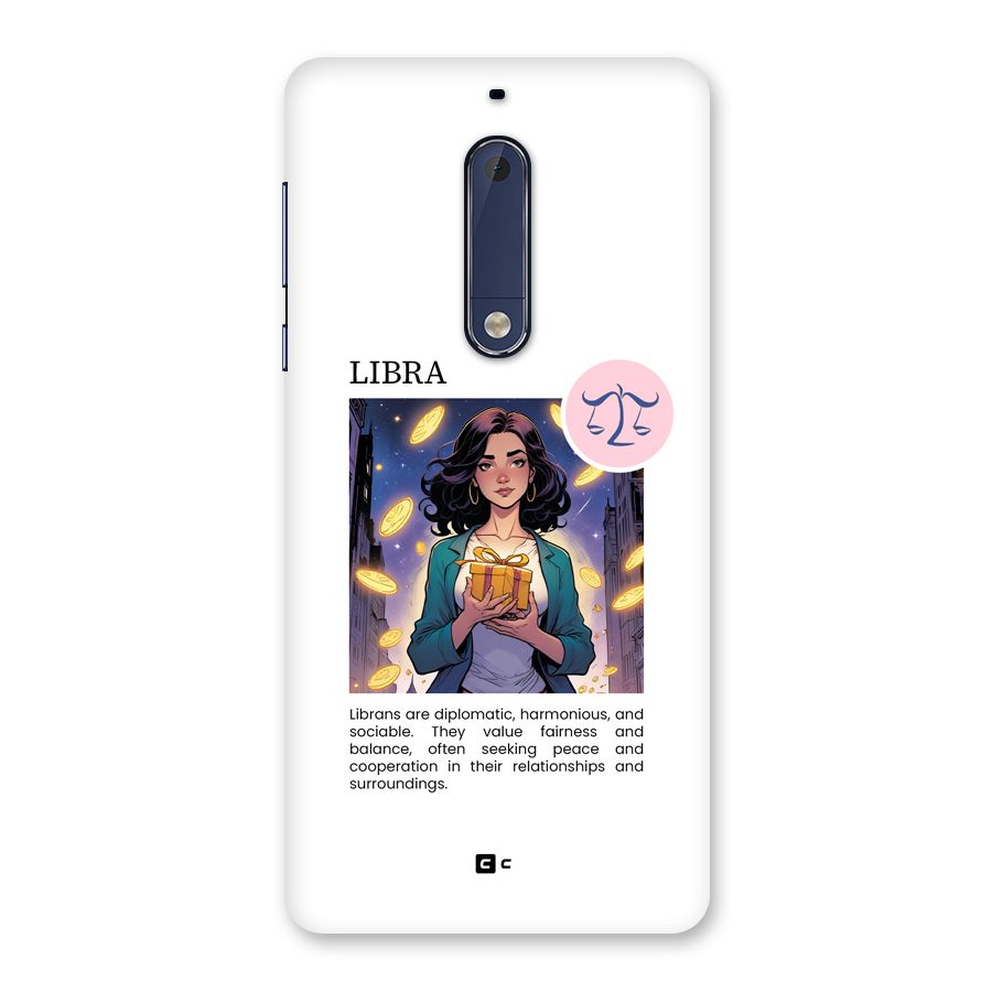 Love Libra Back Case for Nokia 5