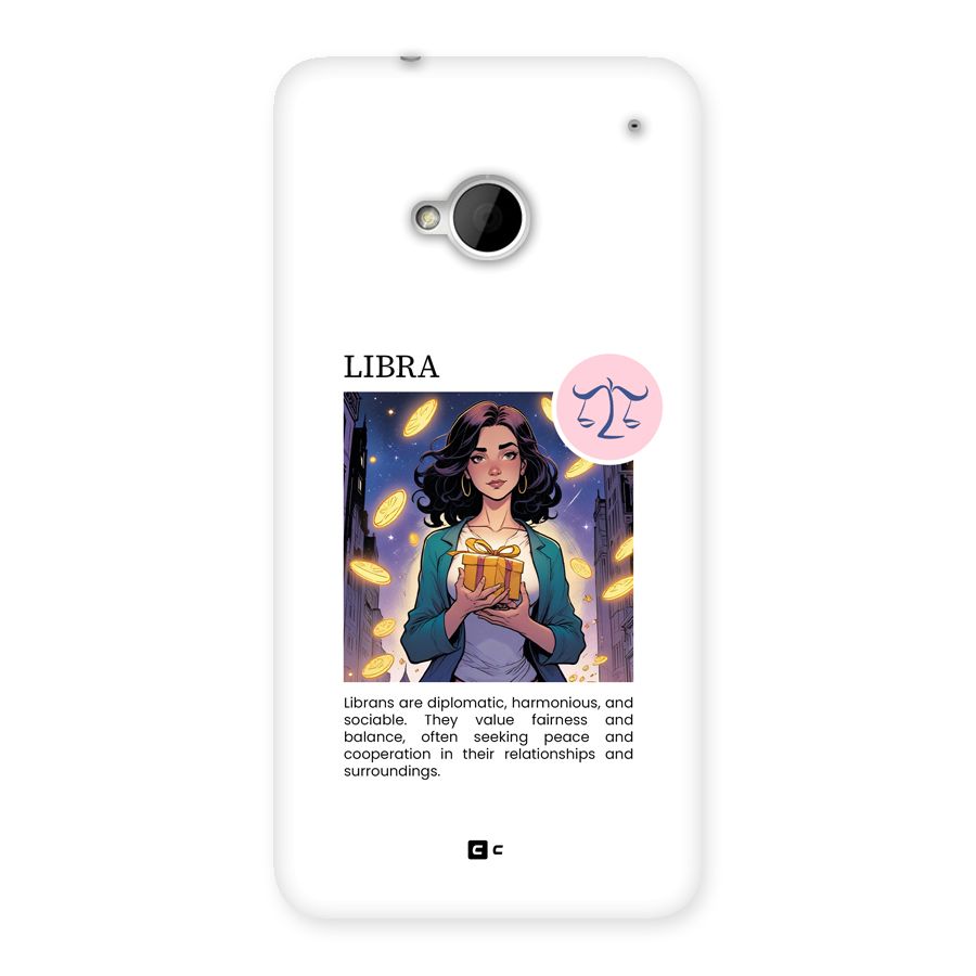 Love Libra Back Case for One M7 (Single Sim)