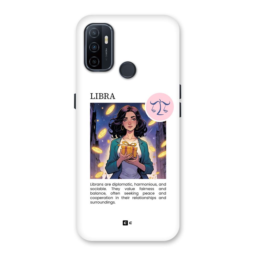 Love Libra Back Case for Oppo A33 (2020)