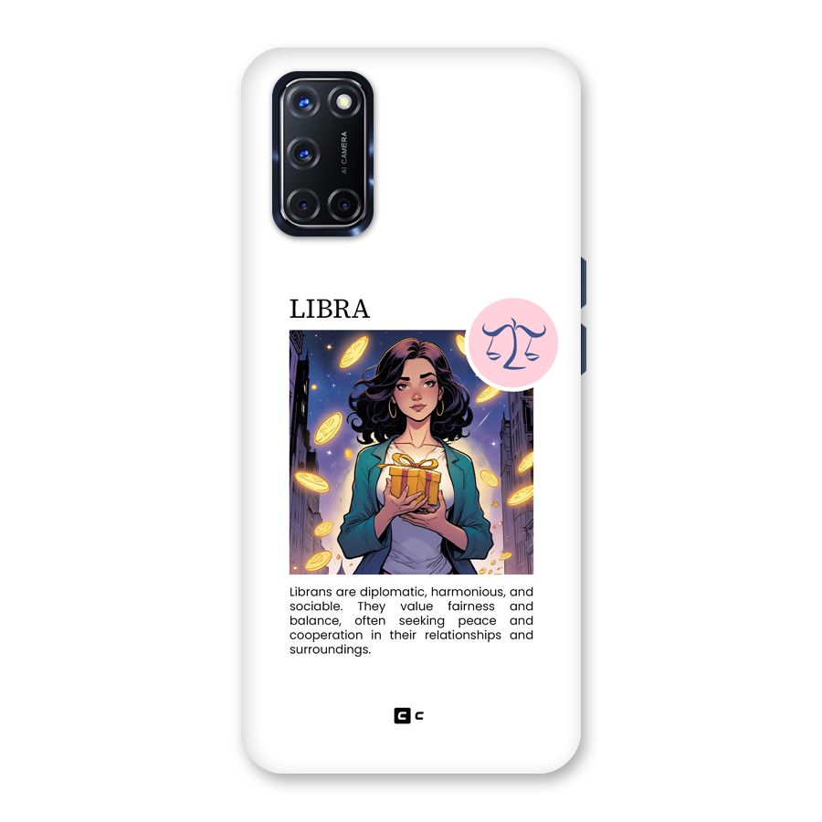 Love Libra Back Case for Oppo A52