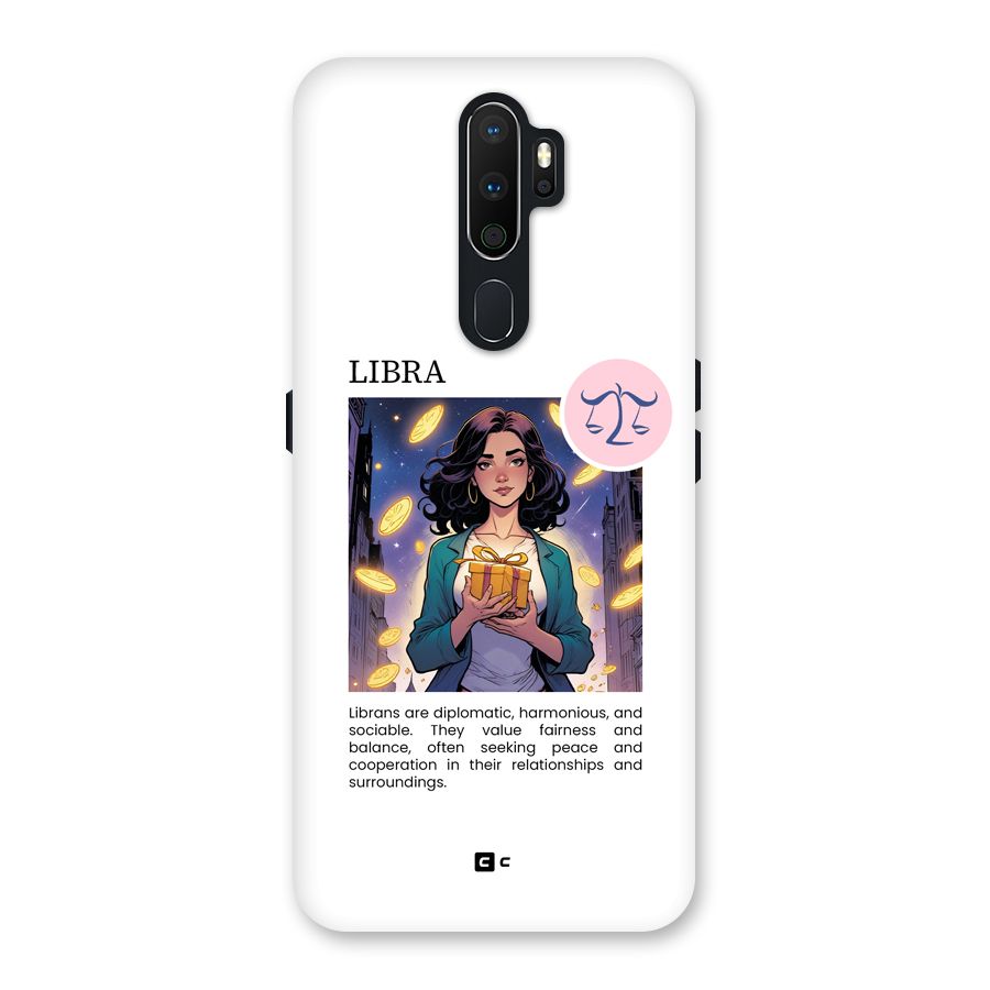 Love Libra Back Case for Oppo A5 (2020)
