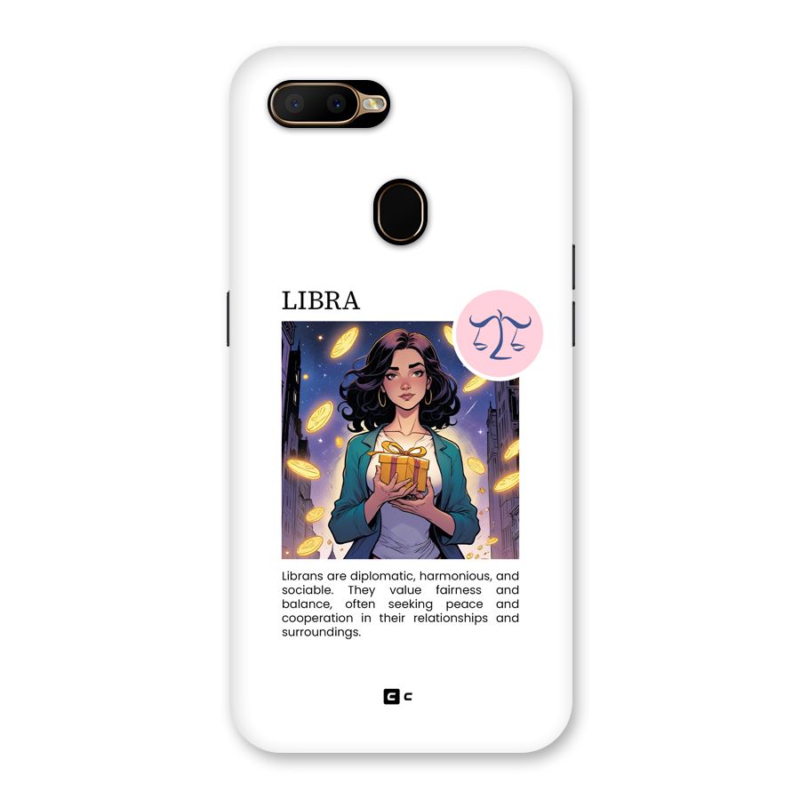 Love Libra Back Case for Oppo A5s