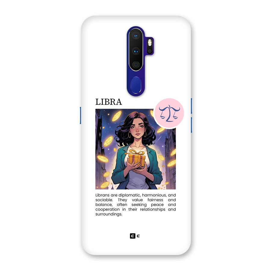 Love Libra Back Case for Oppo A9 (2020)