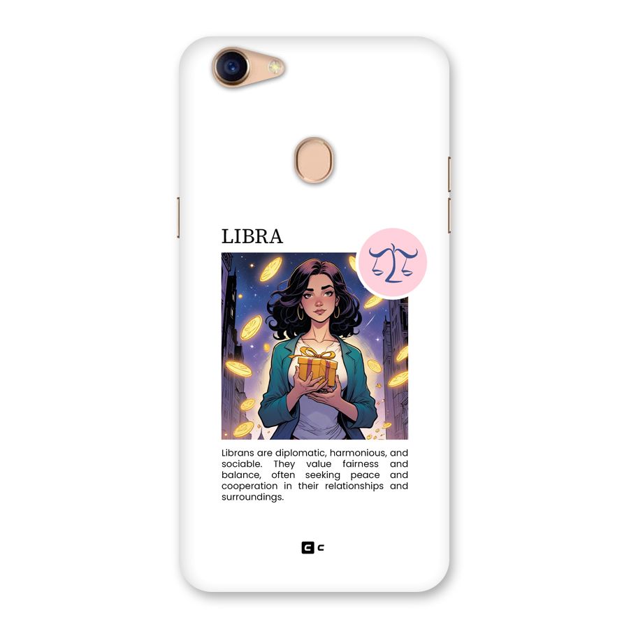 Love Libra Back Case for Oppo F5