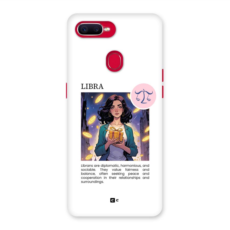 Love Libra Back Case for Oppo F9 Pro