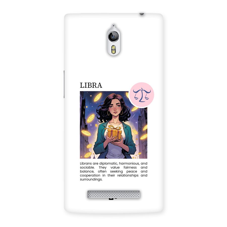 Love Libra Back Case for Oppo Find 7