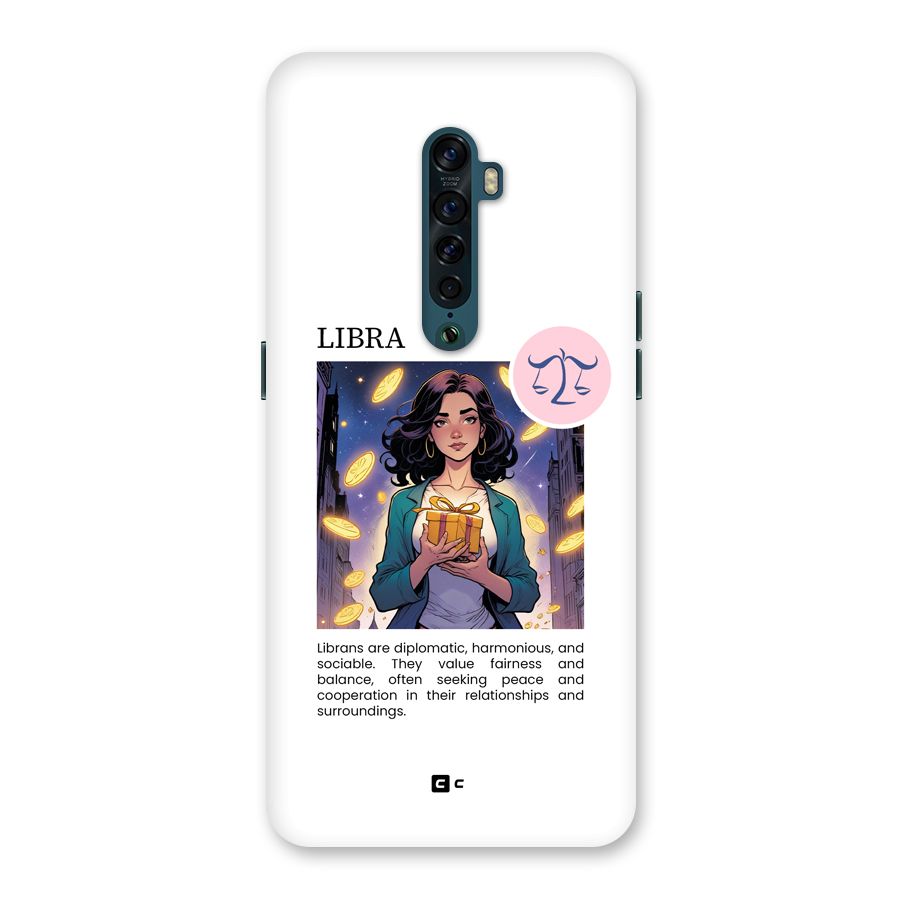 Love Libra Back Case for Oppo Reno2