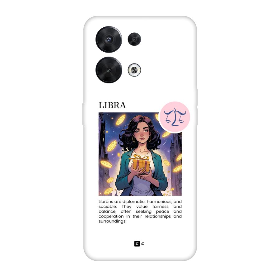 Love Libra Back Case for Oppo Reno8 5G