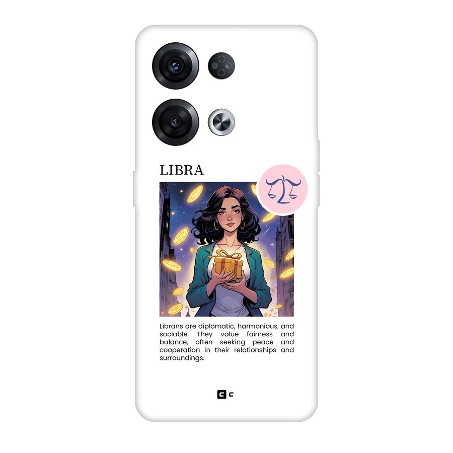 Love Libra Back Case for Oppo Reno8 Pro 5G