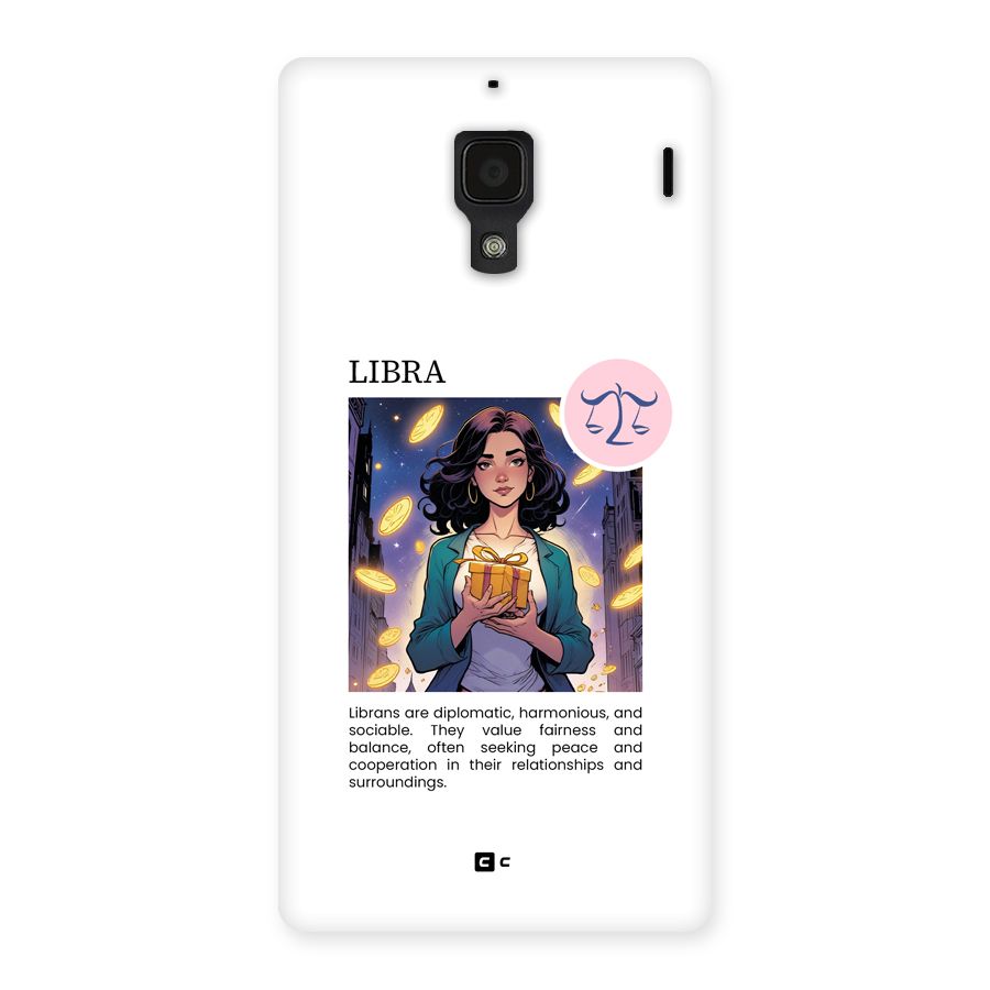 Love Libra Back Case for Redmi 1s