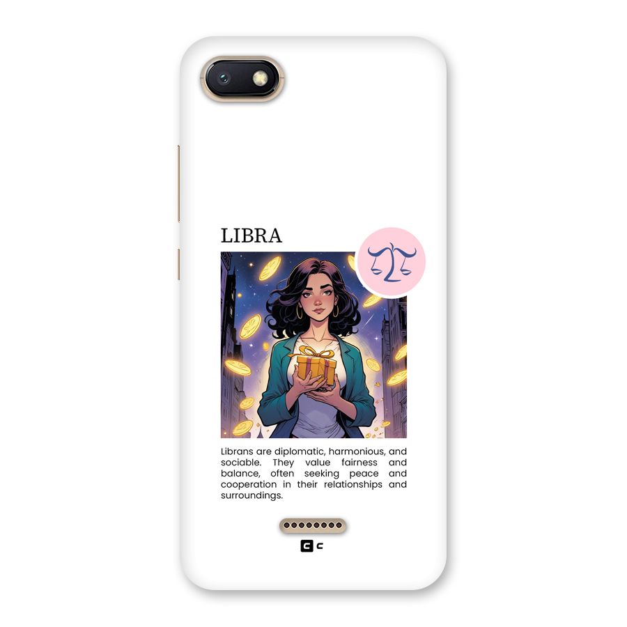 Love Libra Back Case for Redmi 6A