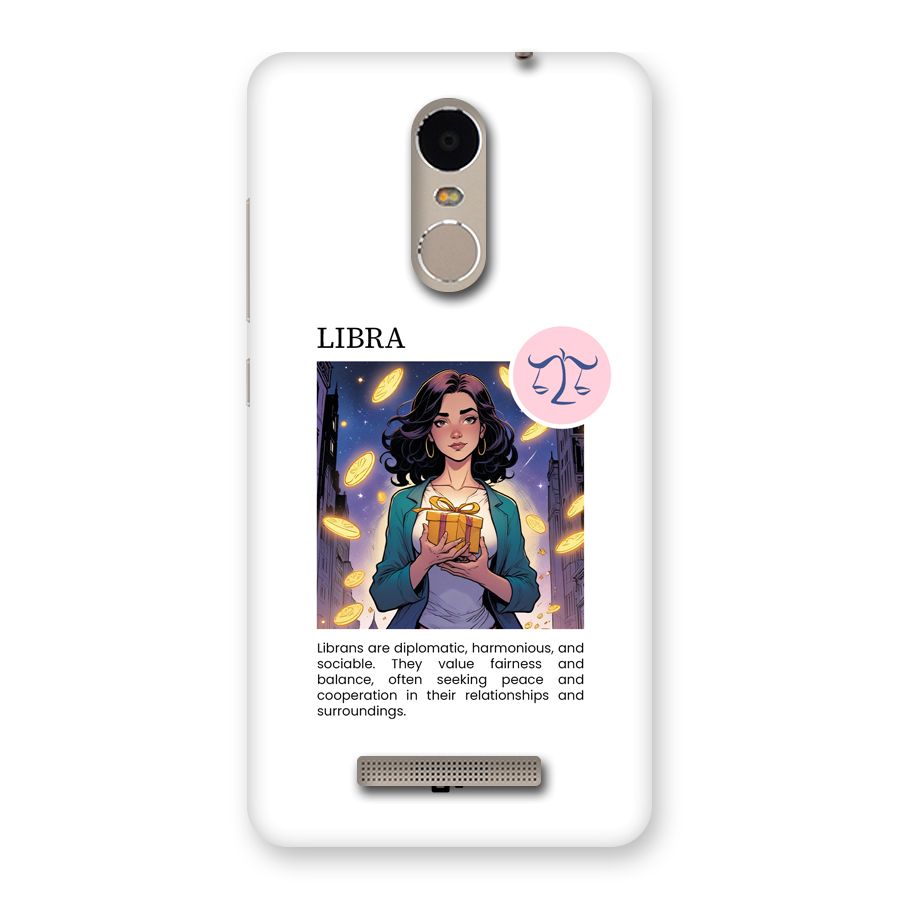 Love Libra Back Case for Redmi Note 3