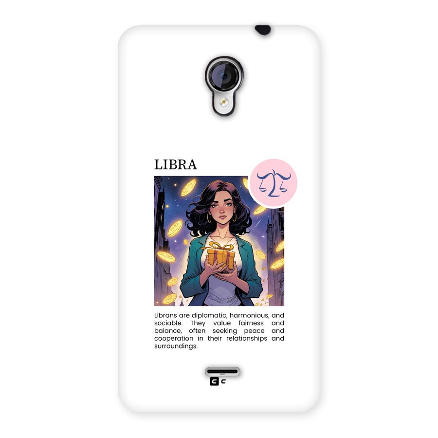 Love Libra Back Case for Unite 2 A106
