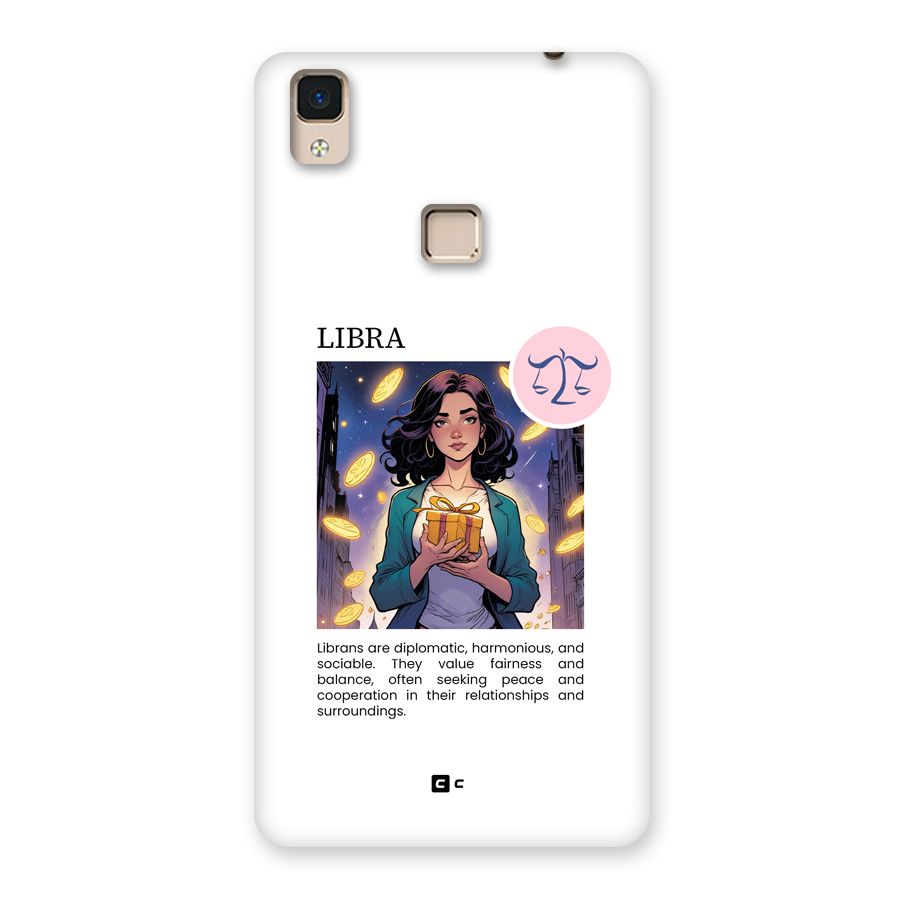 Love Libra Back Case for V3 Max