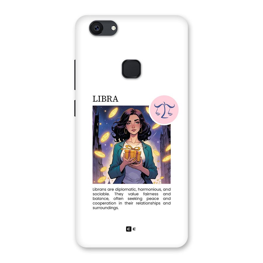 Love Libra Back Case for Vivo V7 Plus
