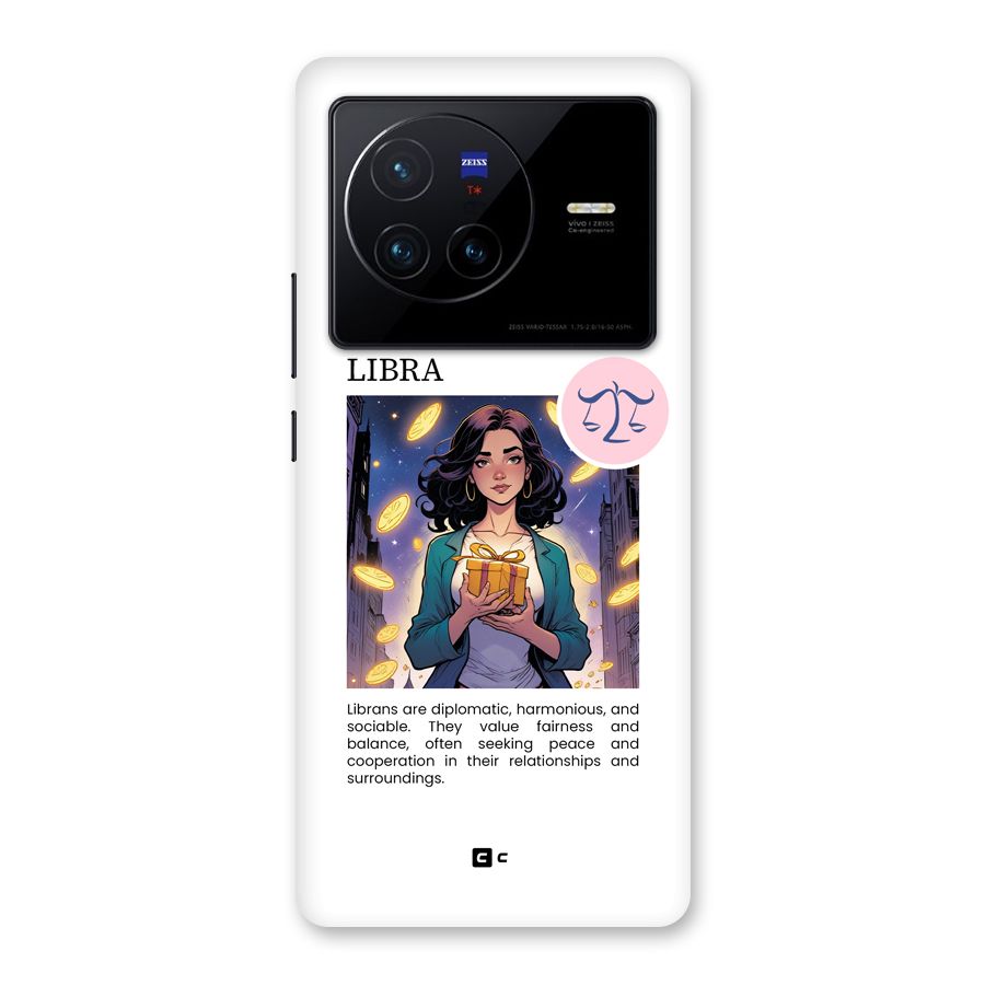 Love Libra Back Case for Vivo X80