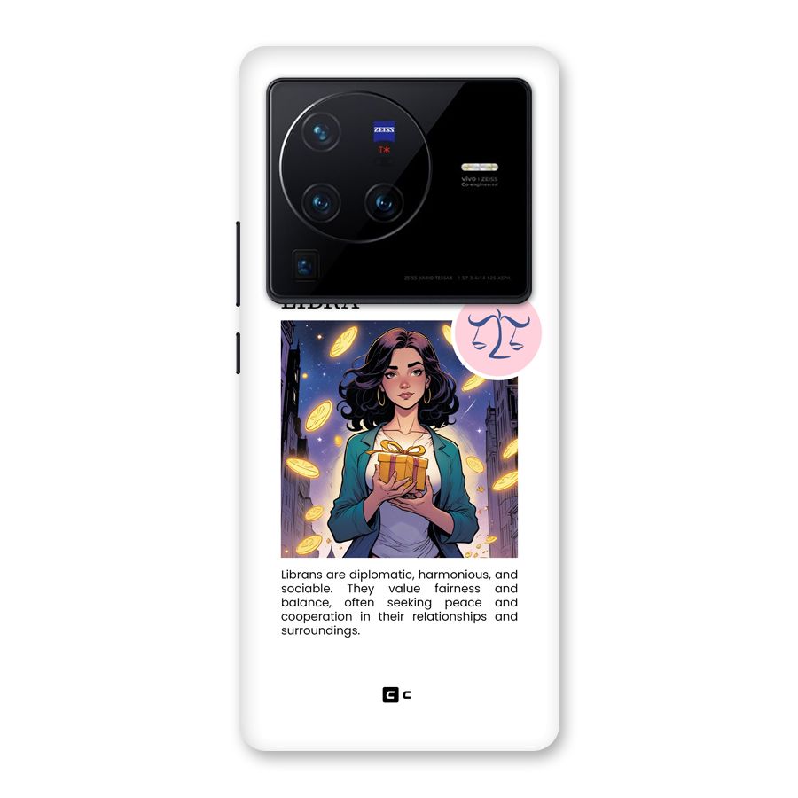 Love Libra Back Case for Vivo X80 Pro
