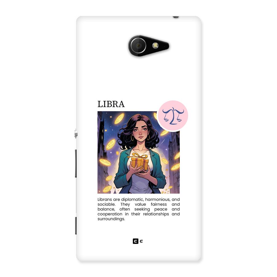 Love Libra Back Case for Xperia M2
