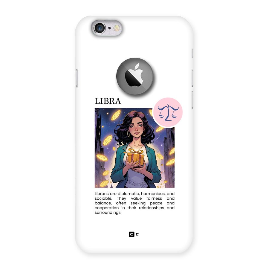 Love Libra Back Case for iPhone 6 Logo Cut
