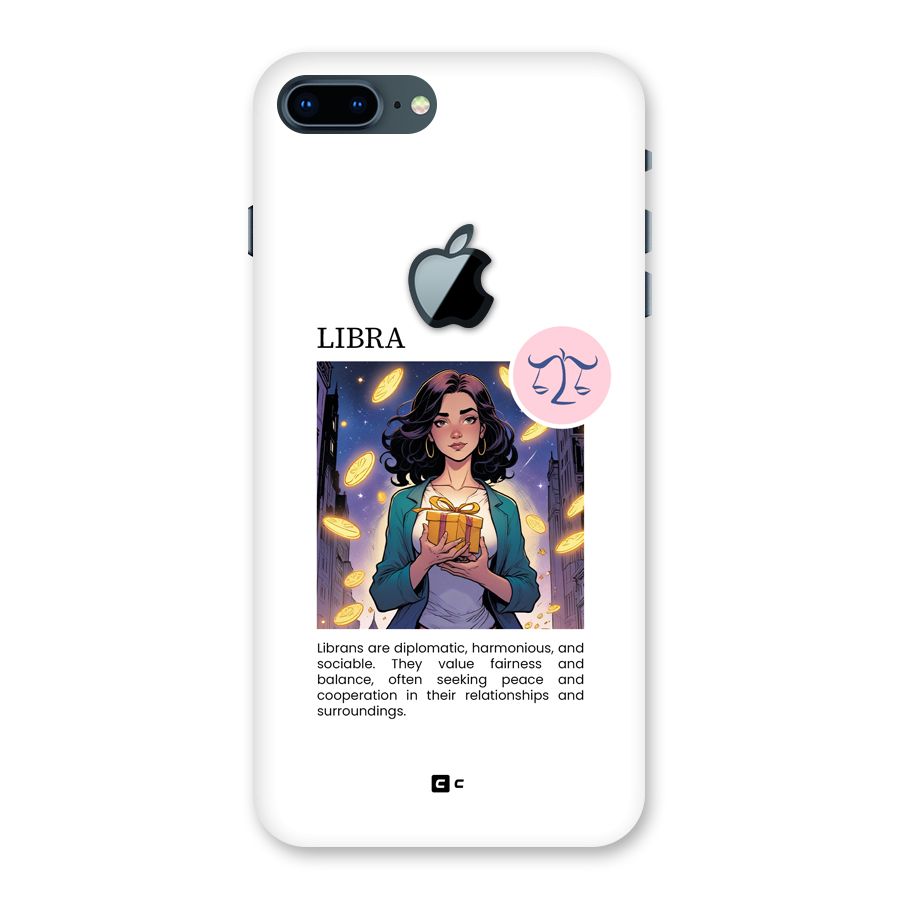 Love Libra Back Case for iPhone 7 Plus Apple Cut
