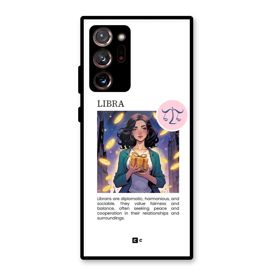 Love Libra Glass Back Case for Galaxy Note 20 Ultra 5G