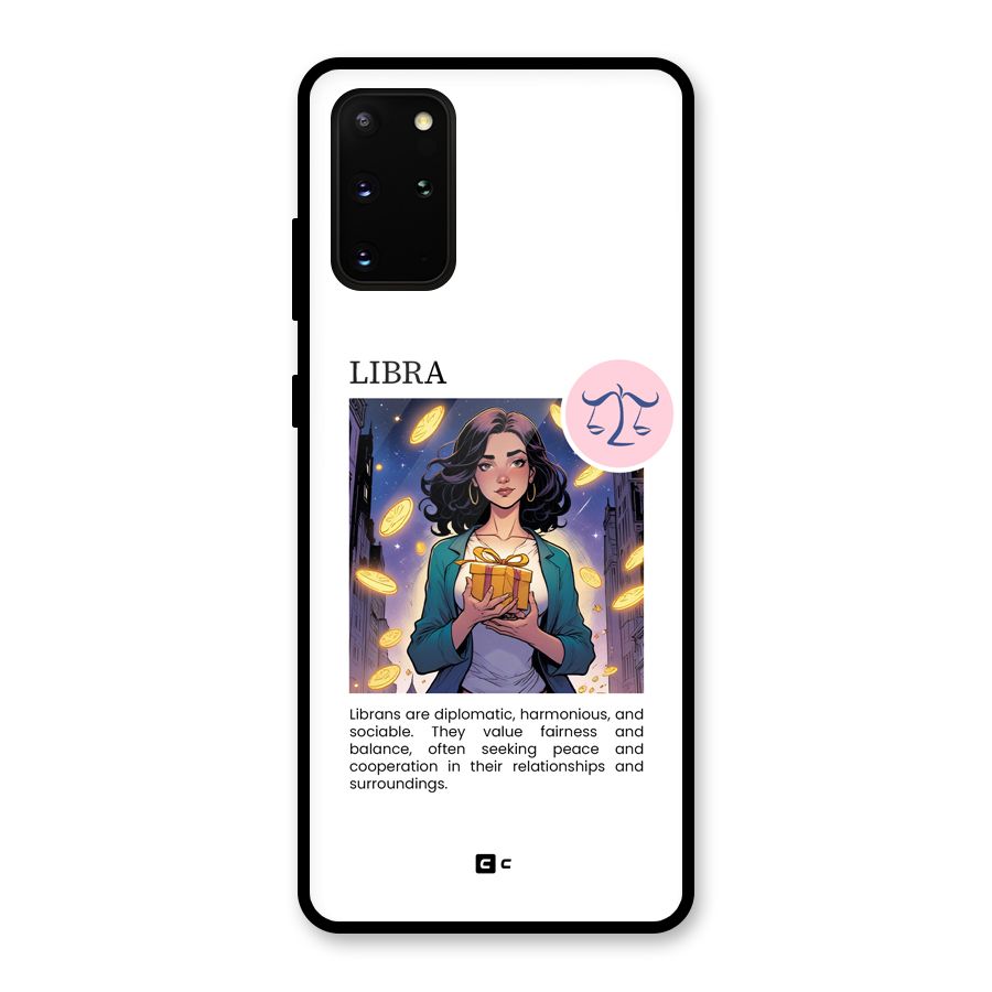 Love Libra Glass Back Case for Galaxy S20 Plus