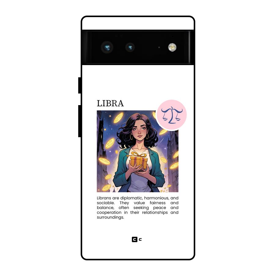 Love Libra Glass Back Case for Google Pixel 6