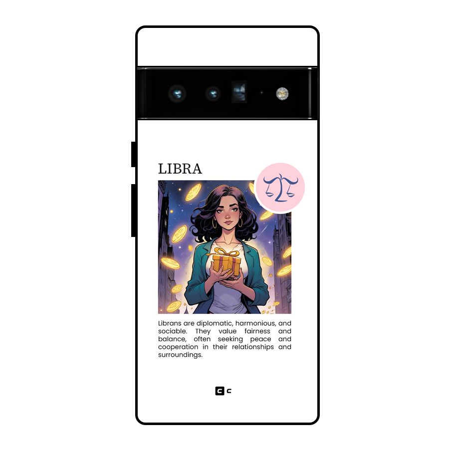 Love Libra Glass Back Case for Google Pixel 6 Pro