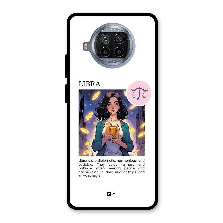 Love Libra Glass Back Case for Mi 10i