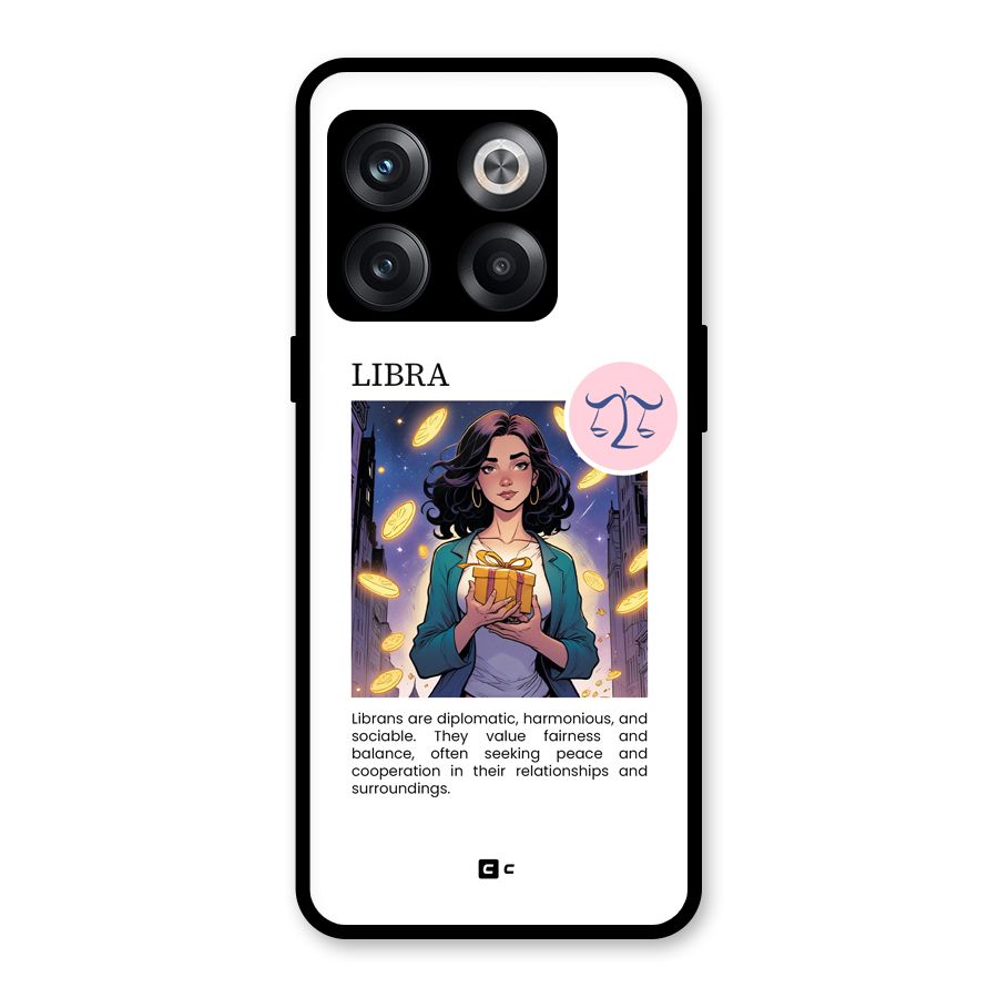 Love Libra Glass Back Case for OnePlus 10T