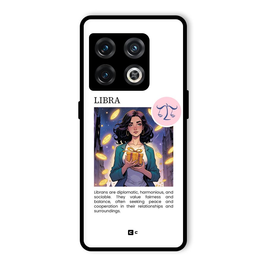 Love Libra Glass Back Case for OnePlus 10 Pro 5G
