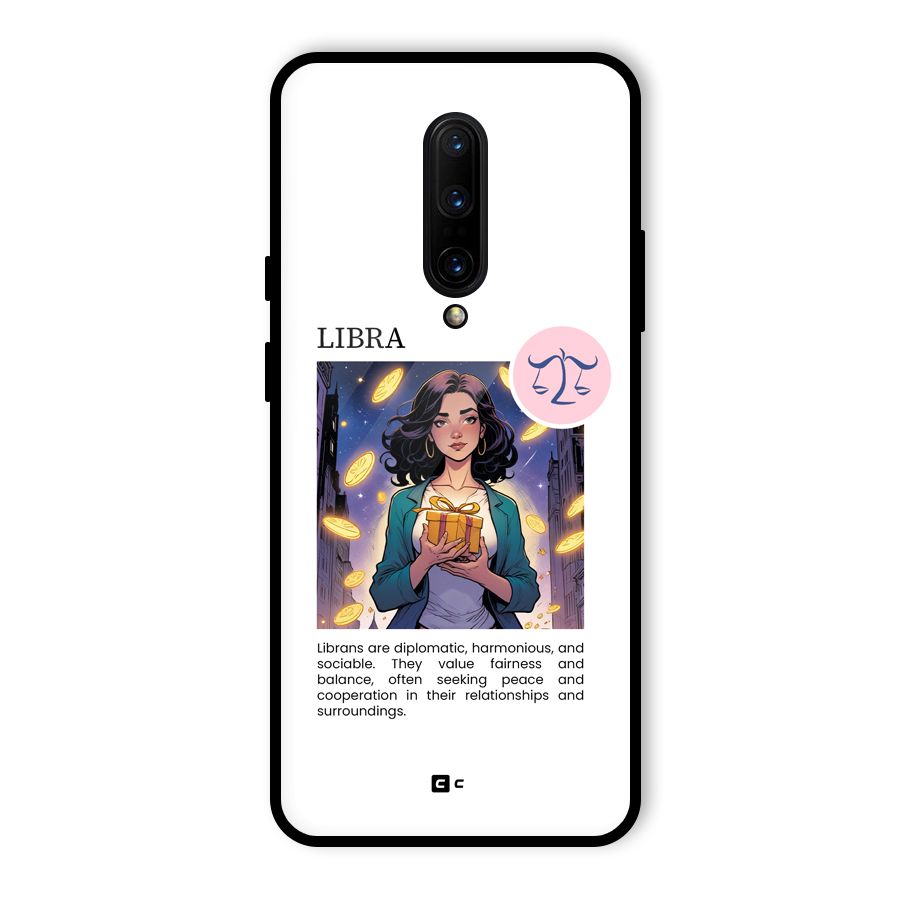 Love Libra Glass Back Case for OnePlus 7 Pro