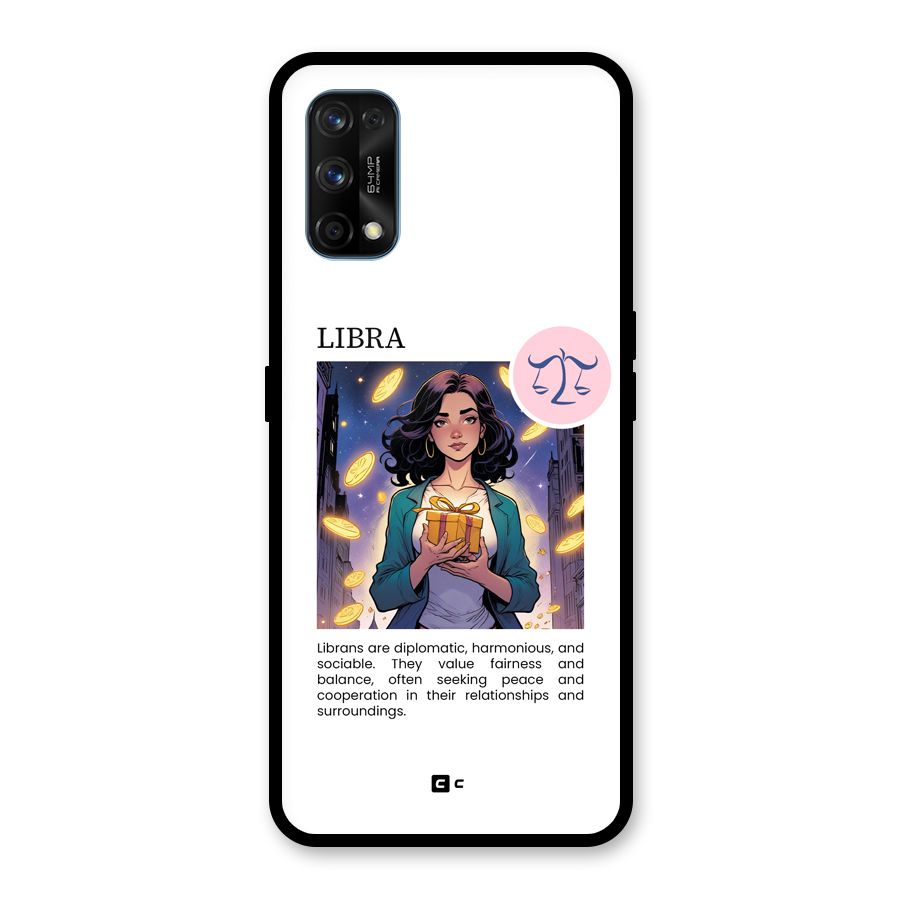 Love Libra Glass Back Case for Realme 7 Pro