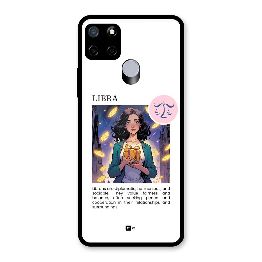 Love Libra Glass Back Case for Realme C12