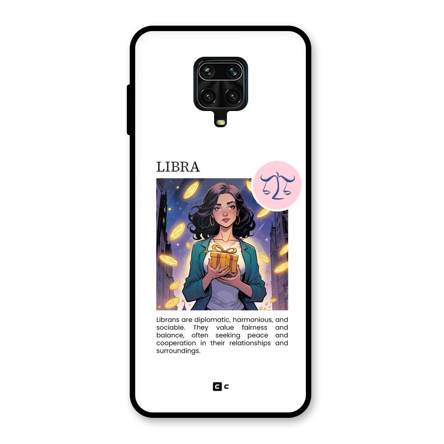 Love Libra Glass Back Case for Redmi Note 10 Lite