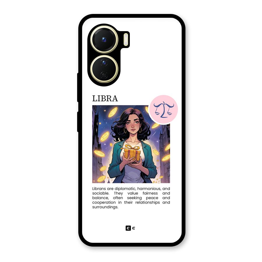 Love Libra Glass Back Case for Vivo Y16