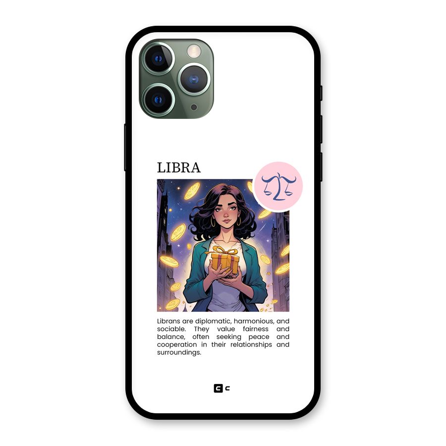 Love Libra Glass Back Case for iPhone 11 Pro