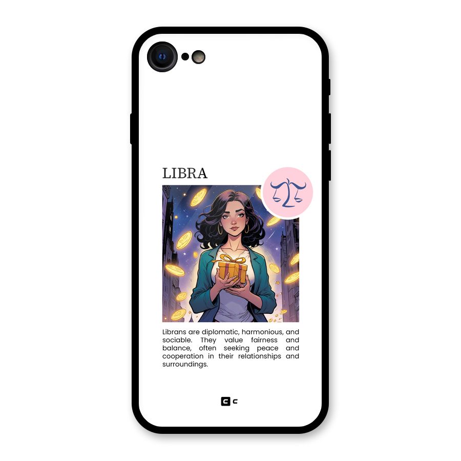 Love Libra Glass Back Case for iPhone 7